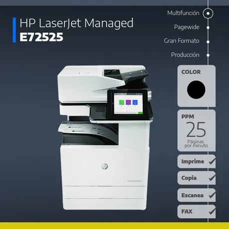 HP LaserJet Managed E72525