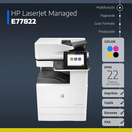 HP LaserJet Managed E77822