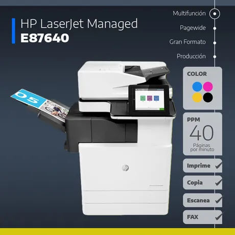 HP LaserJet Managed E87640