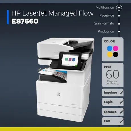 HP LaserJet Managed E87660